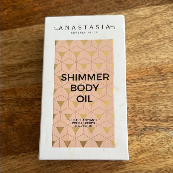 Anastasia Beverly Hills Pink and Gold Moisturizer Shimmer Body Oil - Picture 1 of 2